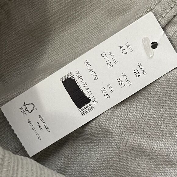 J.CREW 484 Slim-fit Pant in Corduroy Pants 30x32 Natural Stone NEW Casual Basic - Picture 7 of 13